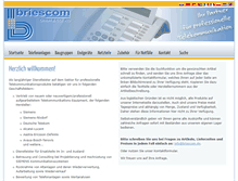 Tablet Screenshot of briescom.de